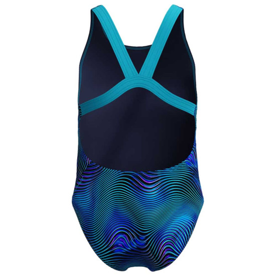 Speedo Παιδικό ολόσωμο μαγιό Print Leaderback Swimsuit